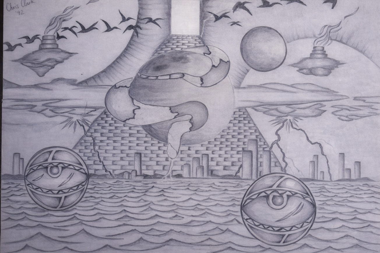 Featured graphite drawing